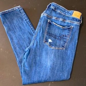 Womens American Eagle Jeggings size 18 Short